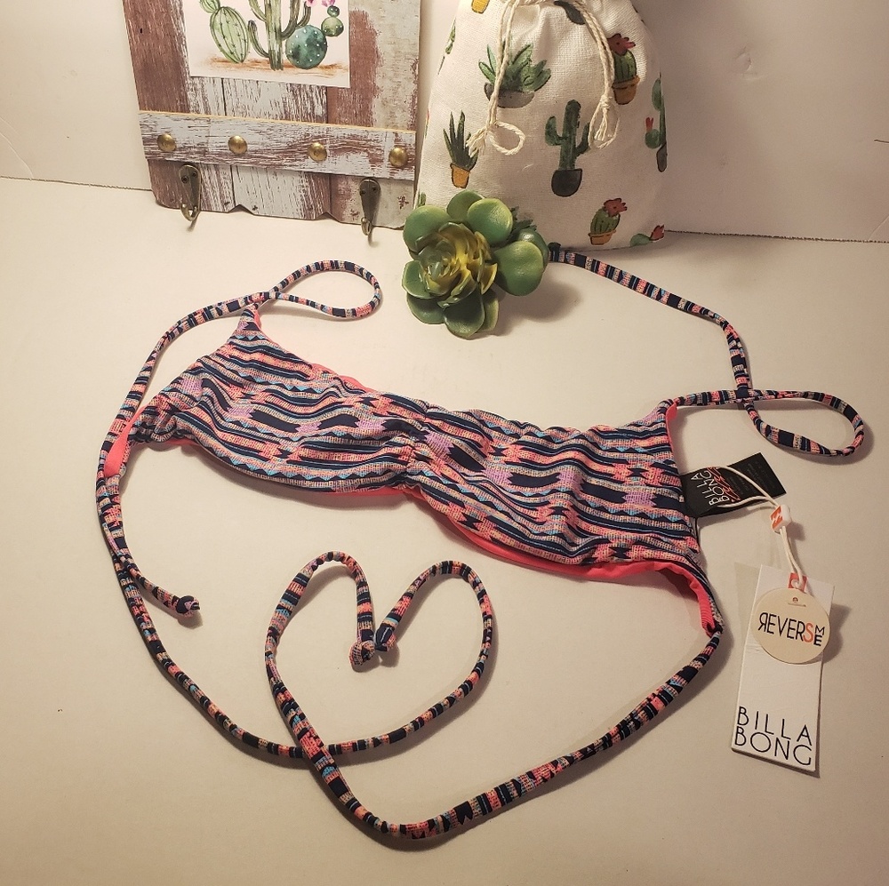 Billabong S Aztec Bathing Suit Bikini Top